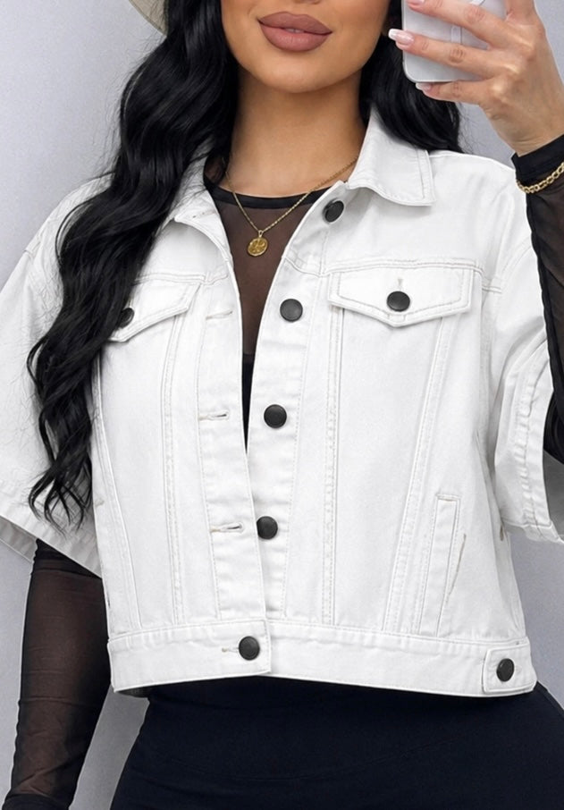CAPA DENIM OVERSIZE