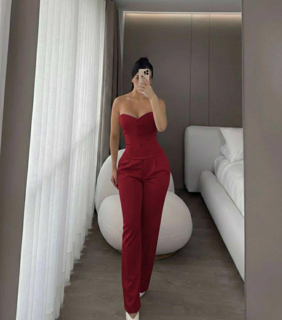 Dúo Corset & Pantalón Viena: Elegancia atemporal