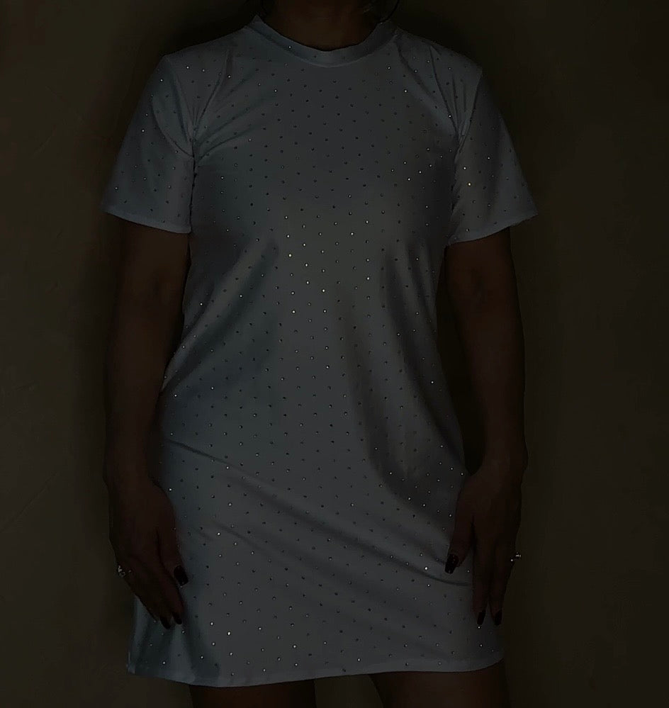 Bluzon Oversize con full pedrería