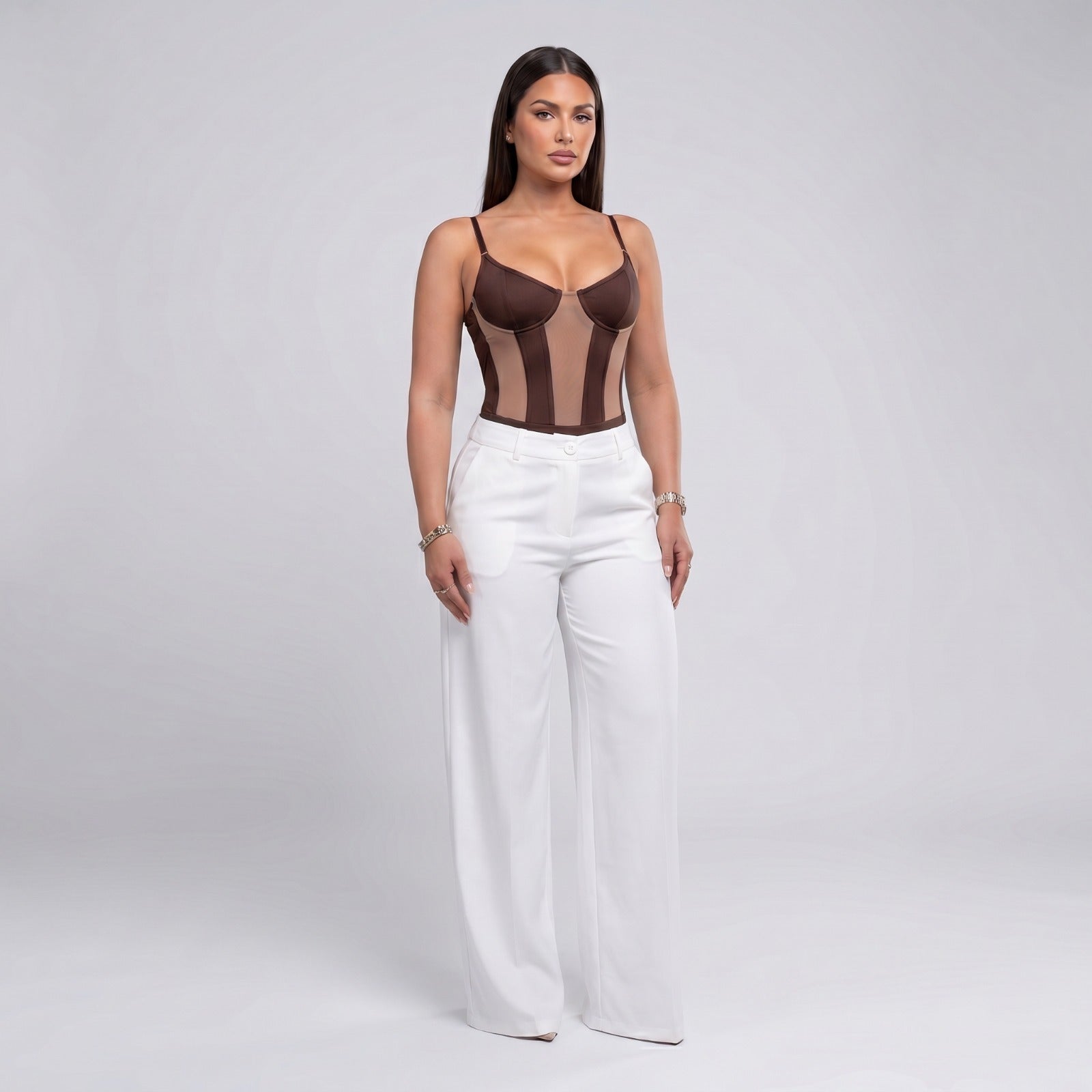 CONJUNTO NATALY PANTALÓN PALAZZO RECTO Y BODY