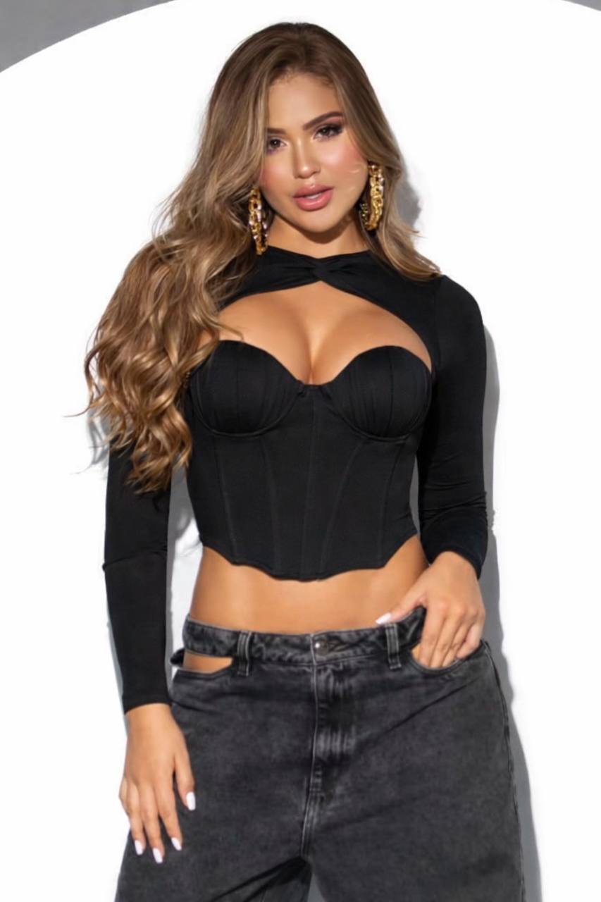 Corset Estructurado Luxury: Diseño con copas