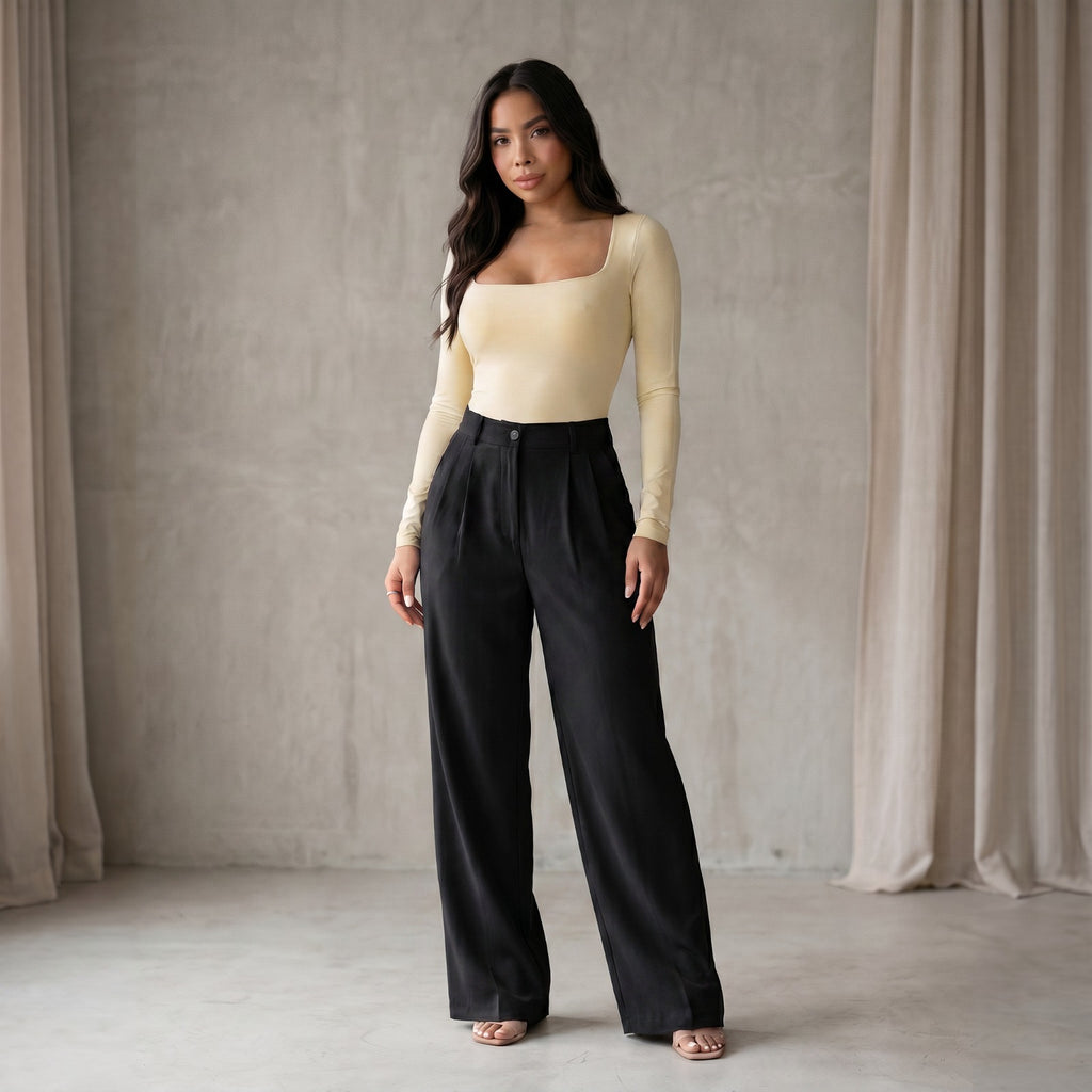 CONJUNTO PANTALÓN LIZZIE Y BODY CUADRADO