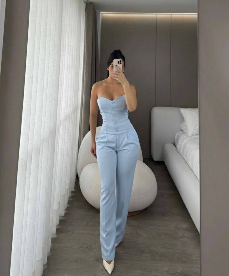 Dúo Corset & Pantalón Viena: Elegancia atemporal