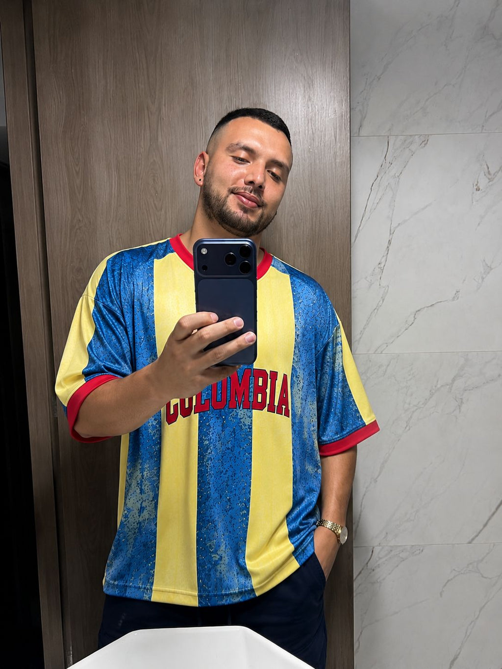 Camiseta Colombia Retro | Edición Deportiva limitada
