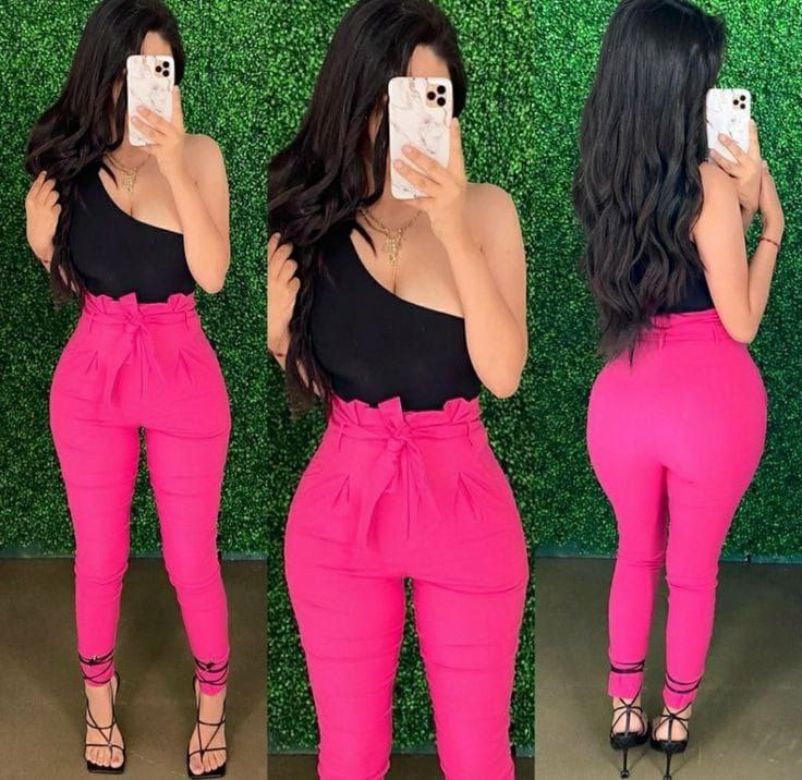 Pantalón en Bengalina Licrada con Moño – Comodidad y Estilo en una Prenda Sofisticada