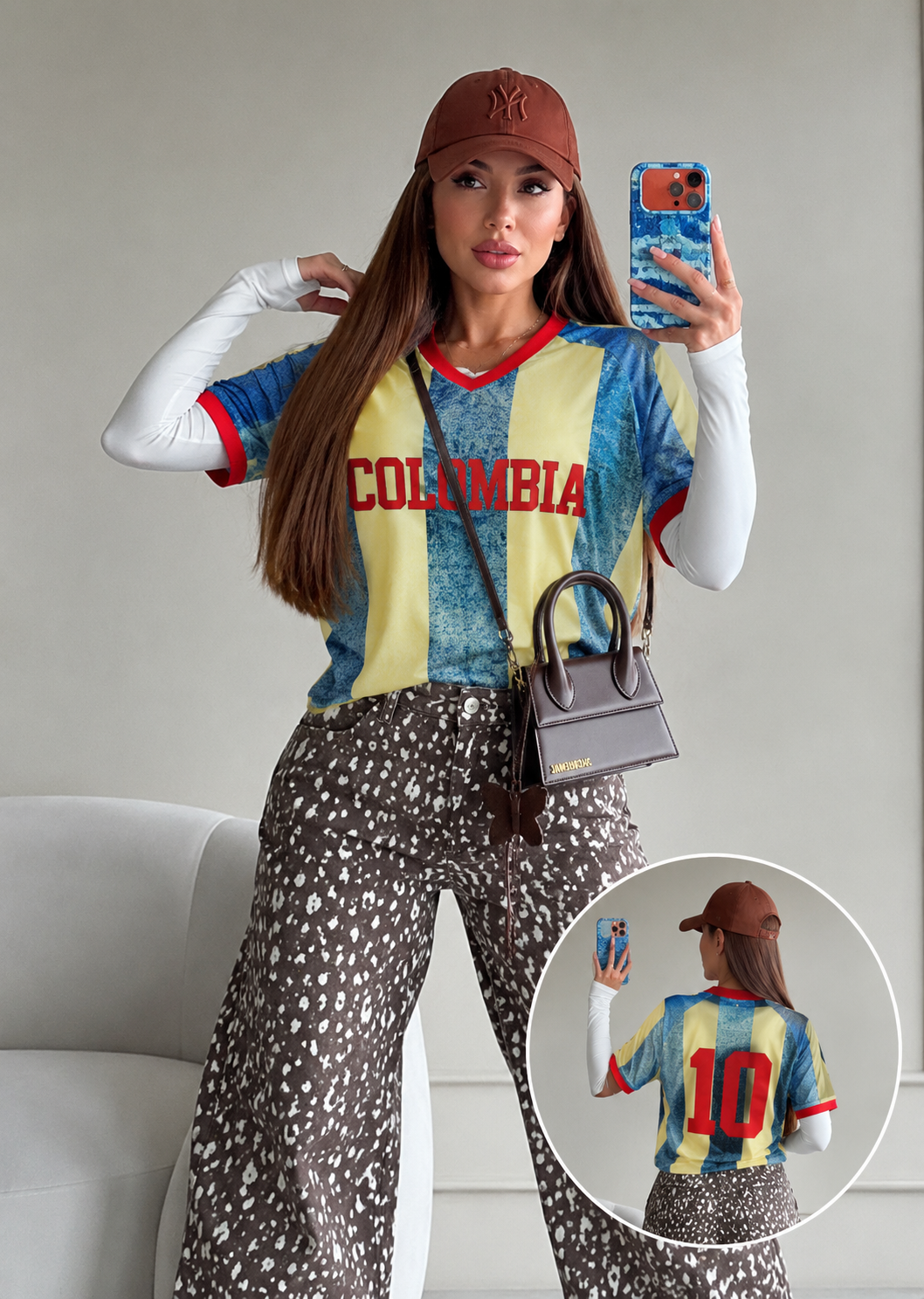 Camiseta Colombia Retro | Edición Deportiva limitada