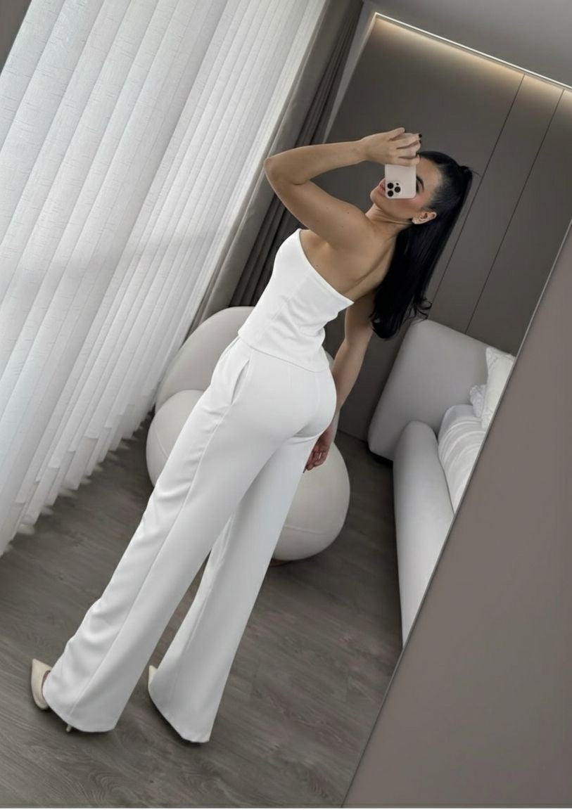 Dúo Corset & Pantalón Viena: Elegancia atemporal