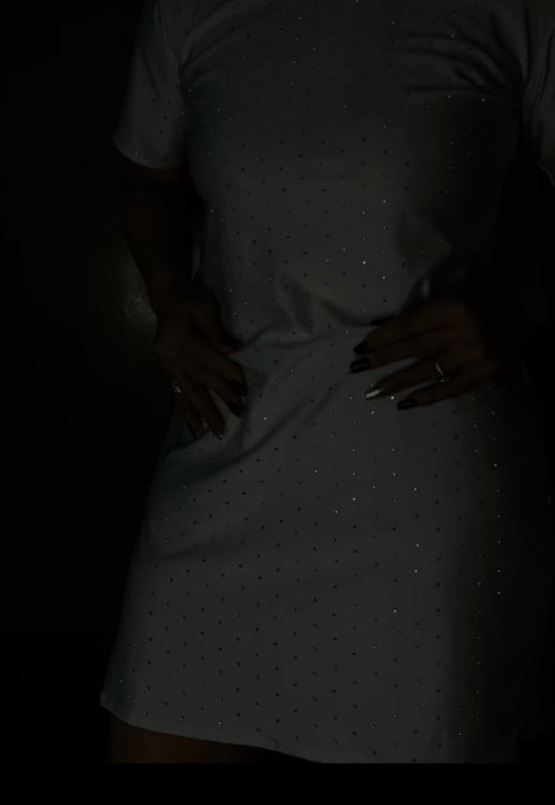 Bluzon Oversize con full pedrería