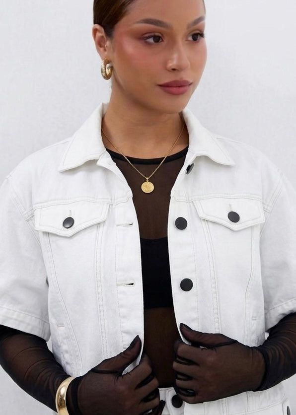 CAPA DENIM OVERSIZE