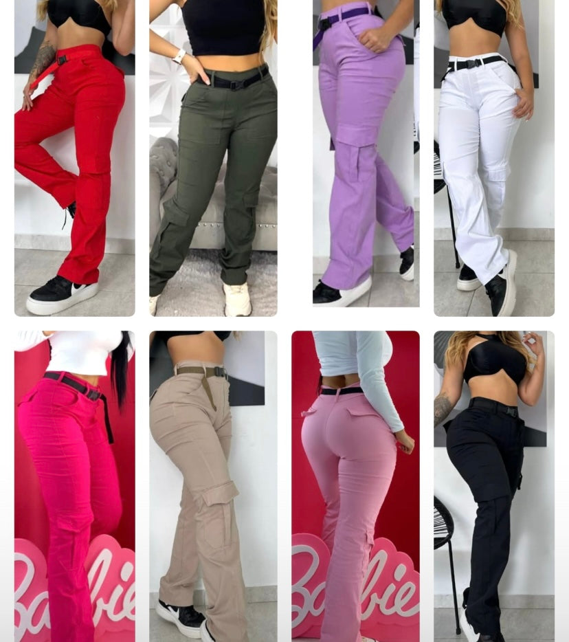 SET POR 3 CAMUFLADOS DE MUJER EN BENGALINA