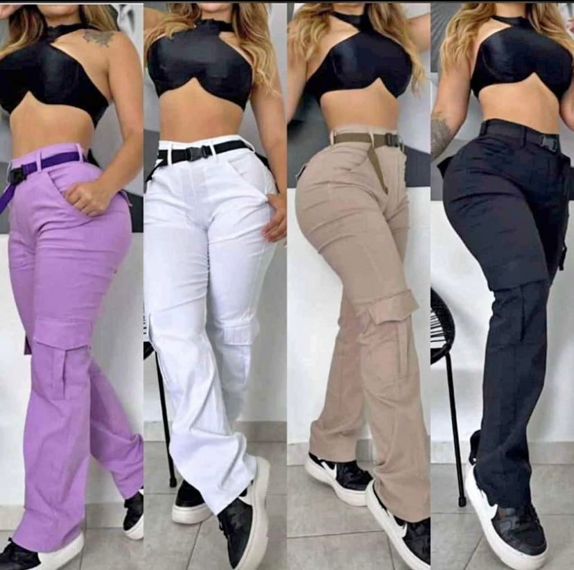 SET POR 3 CAMUFLADOS DE MUJER EN BENGALINA